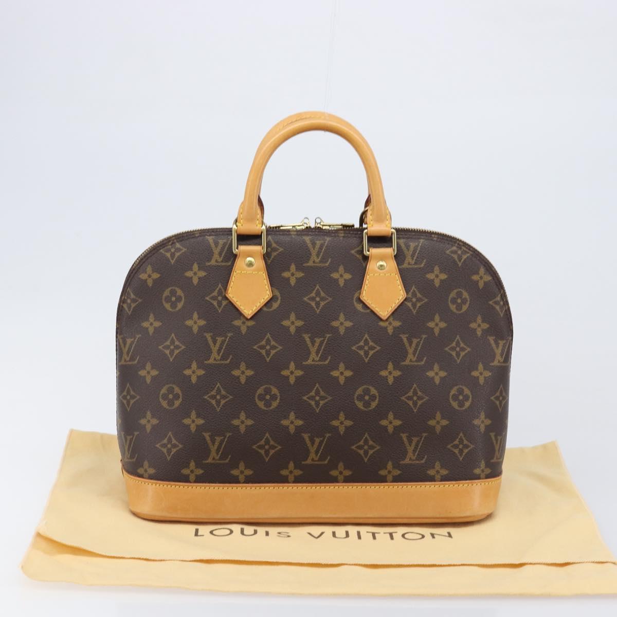 LOUIS VUITTON Monogram Alma Hand Bag M51130 LV Auth 202858A