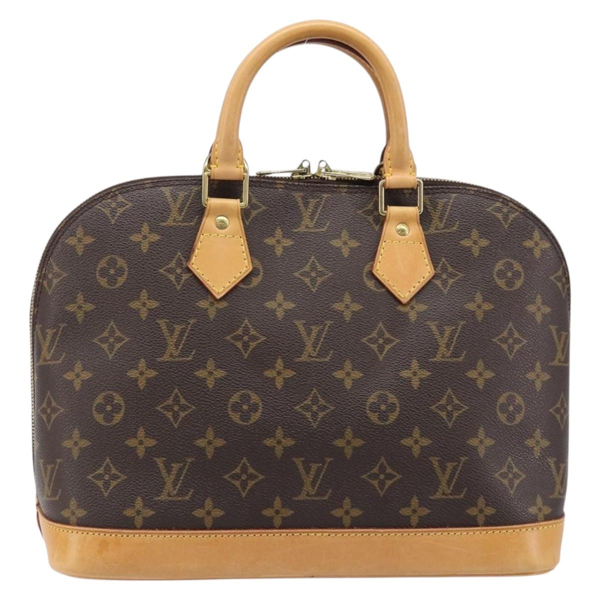 LOUIS VUITTON Monogram Alma Hand Bag M51130 LV Auth 202858A