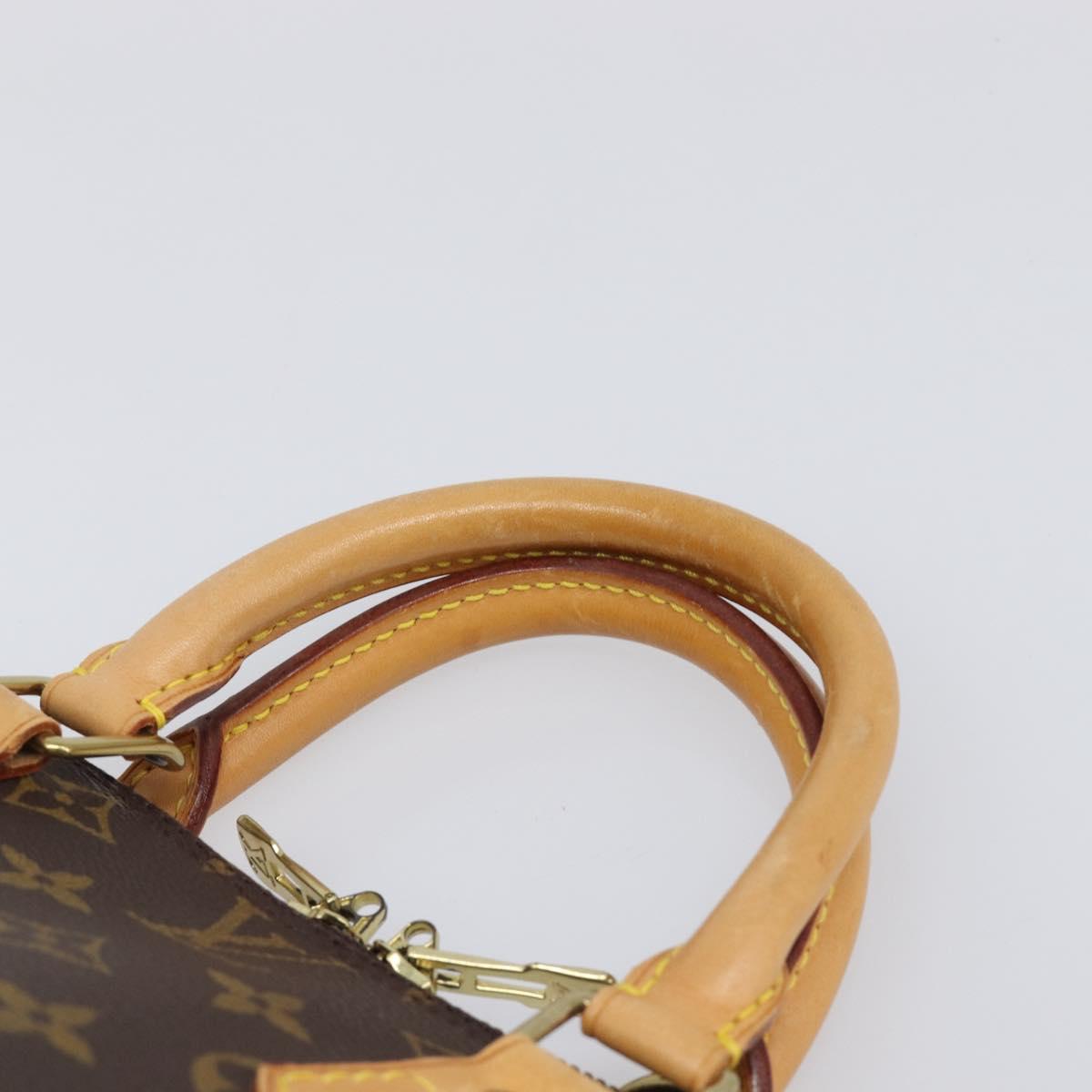 LOUIS VUITTON Monogram Alma Hand Bag M51130 LV Auth 202858A