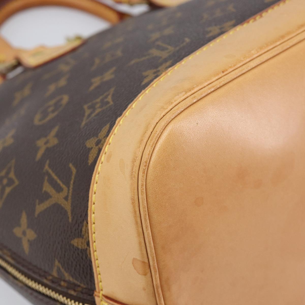 LOUIS VUITTON Monogram Alma Hand Bag M51130 LV Auth 202860V