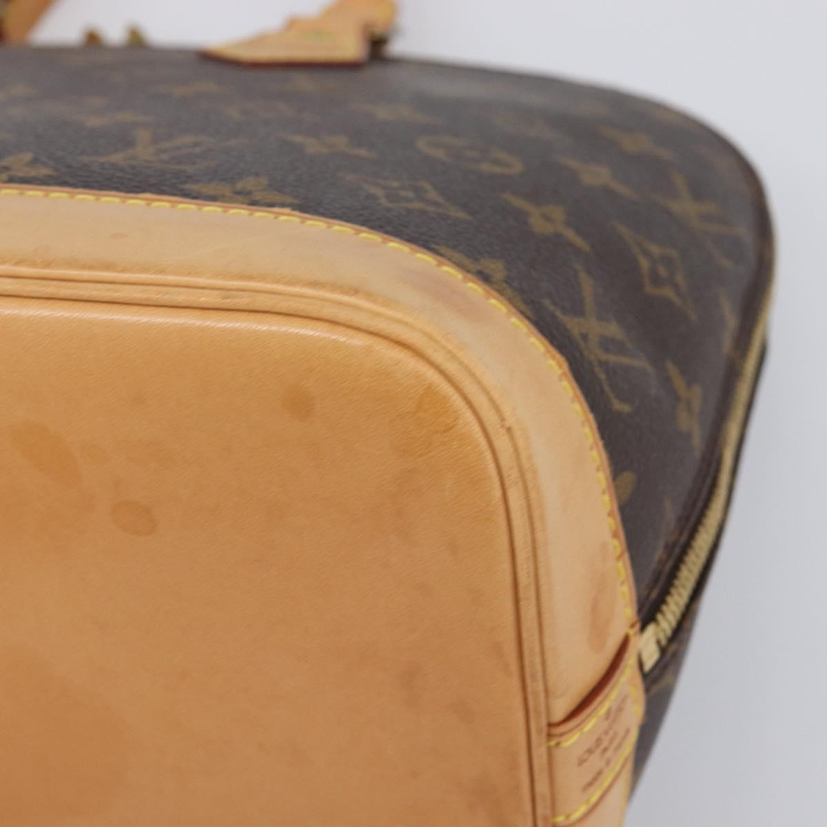 LOUIS VUITTON Monogram Alma Hand Bag M51130 LV Auth 202860V