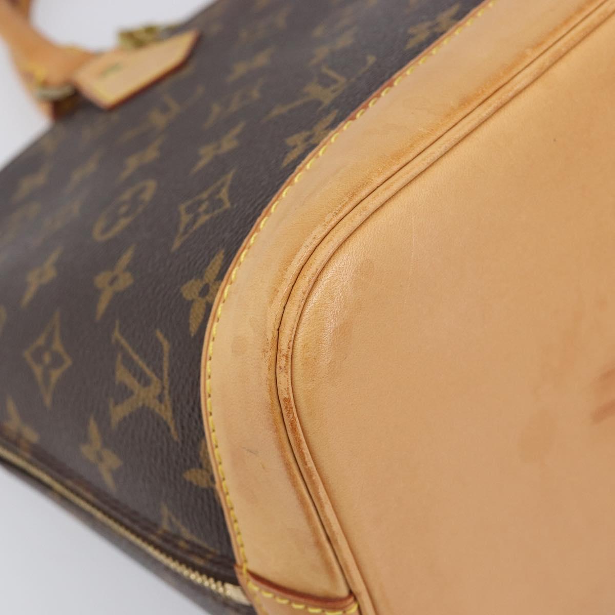 LOUIS VUITTON Monogram Alma Hand Bag M51130 LV Auth 202860V