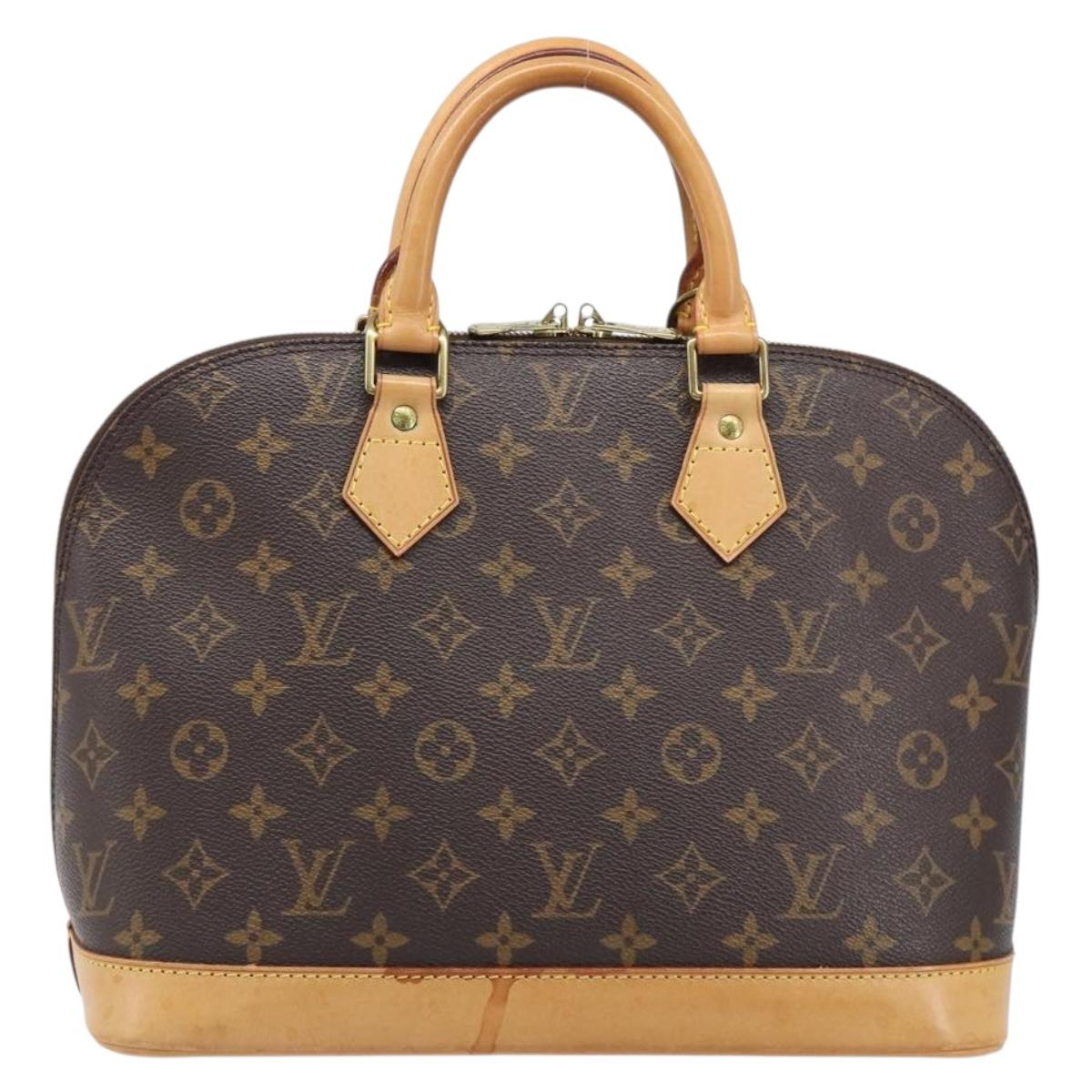 LOUIS VUITTON Monogram Alma Hand Bag M51130 LV Auth 202860V