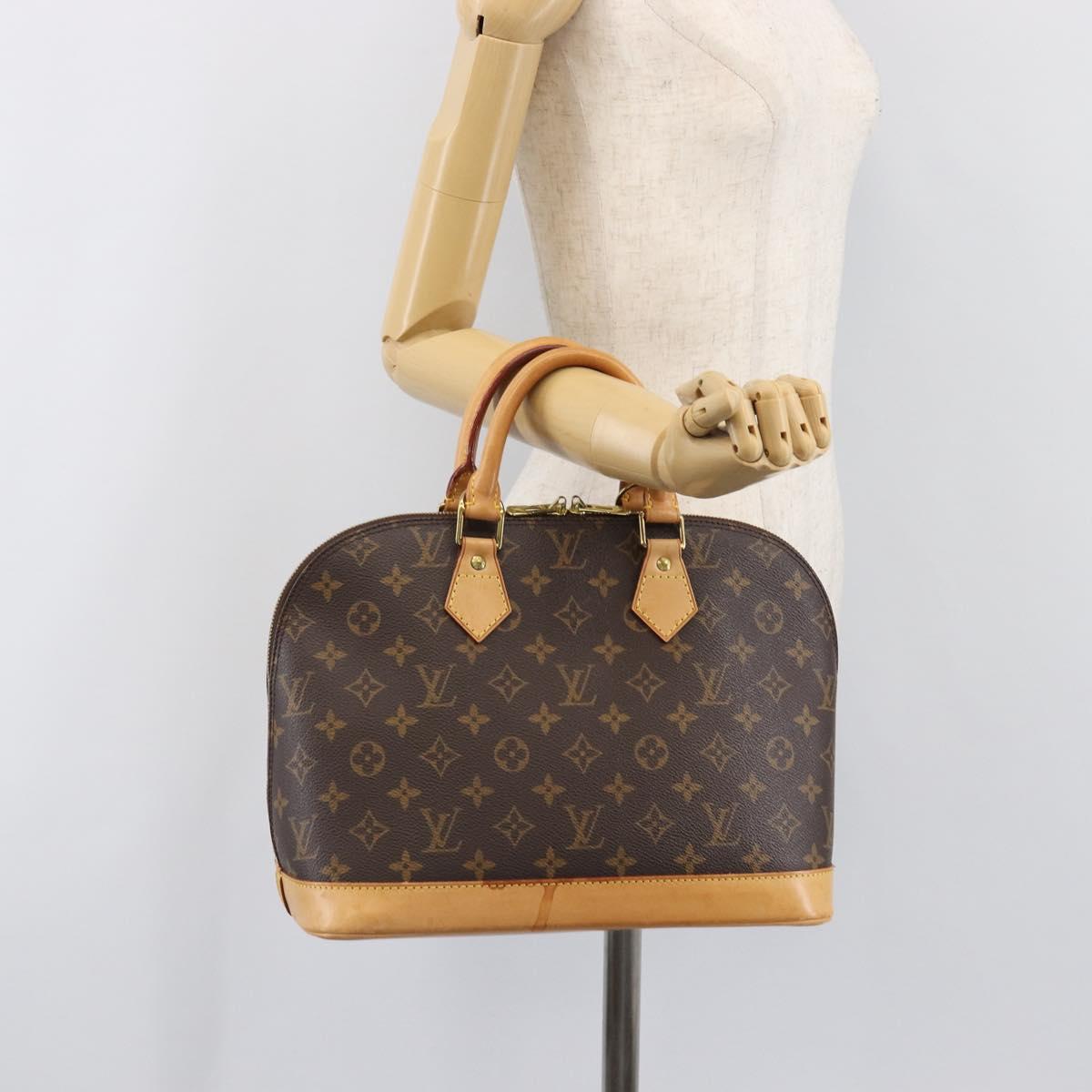 LOUIS VUITTON Monogram Alma Hand Bag M51130 LV Auth 202860V