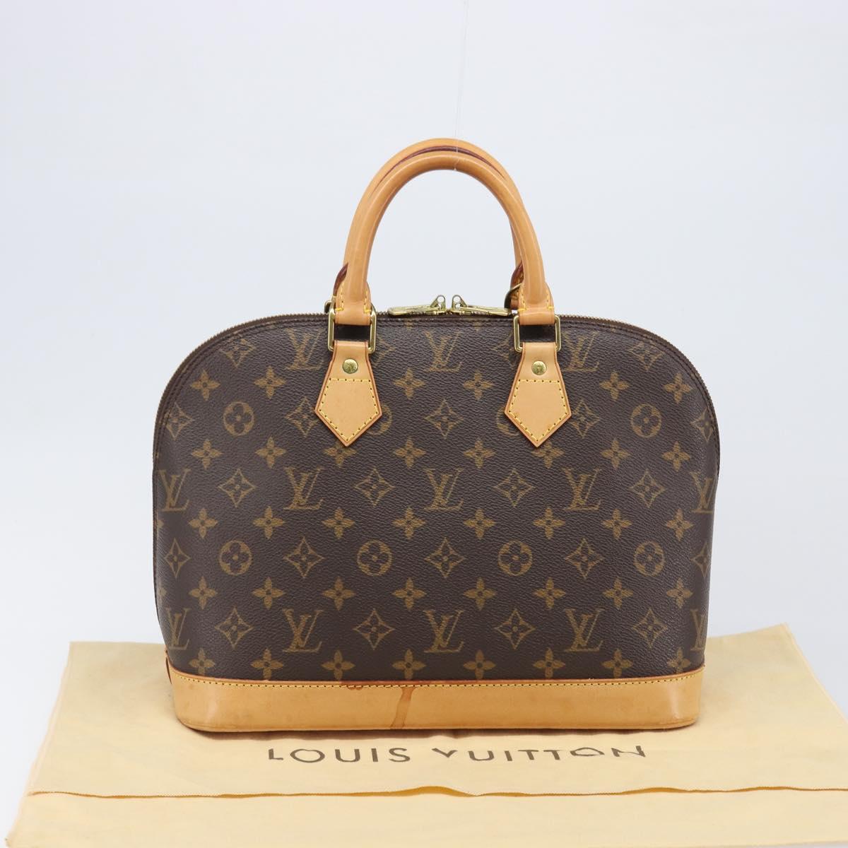 LOUIS VUITTON Monogram Alma Hand Bag M51130 LV Auth 202860V