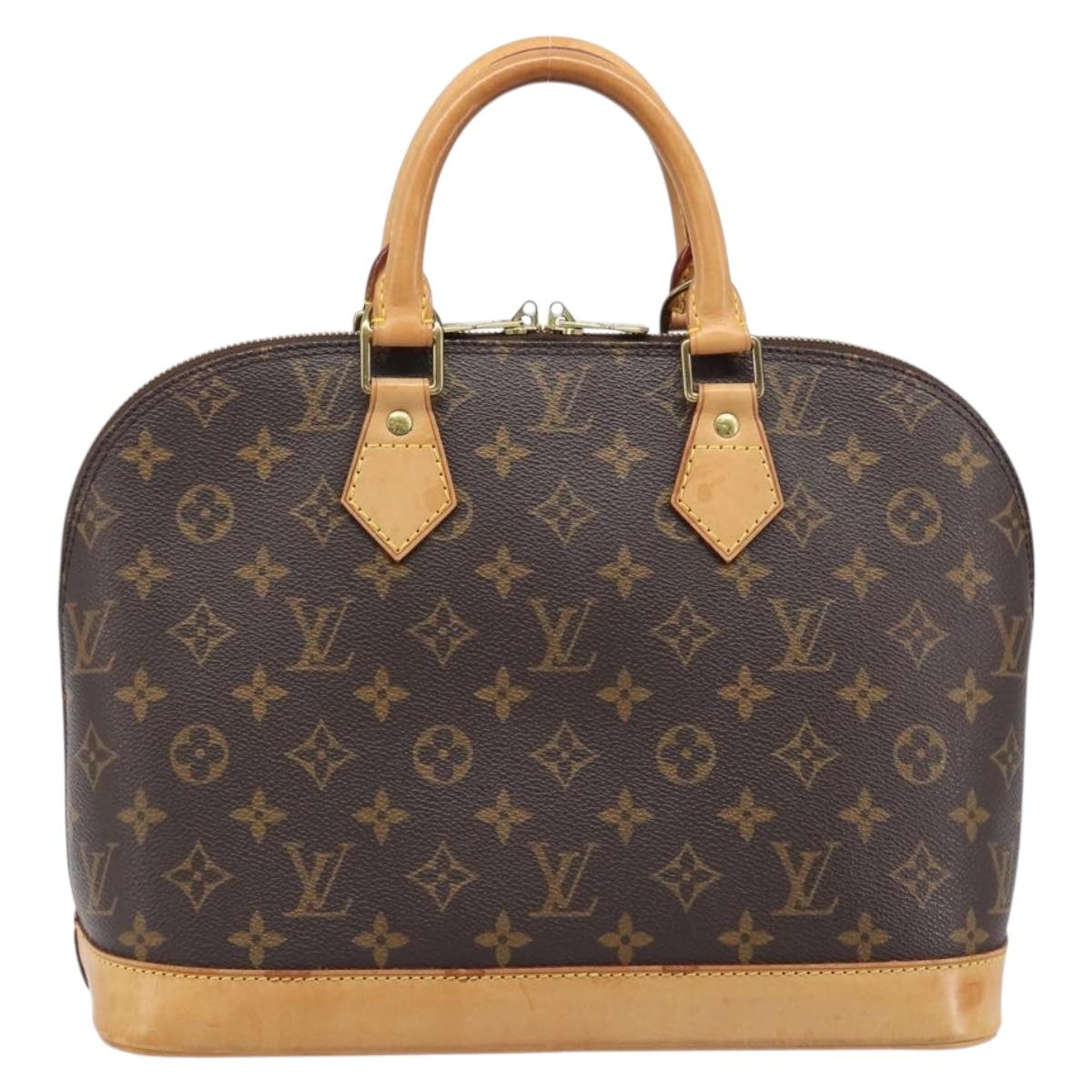 LOUIS VUITTON Monogram Alma Hand Bag M51130 LV Auth 202860V