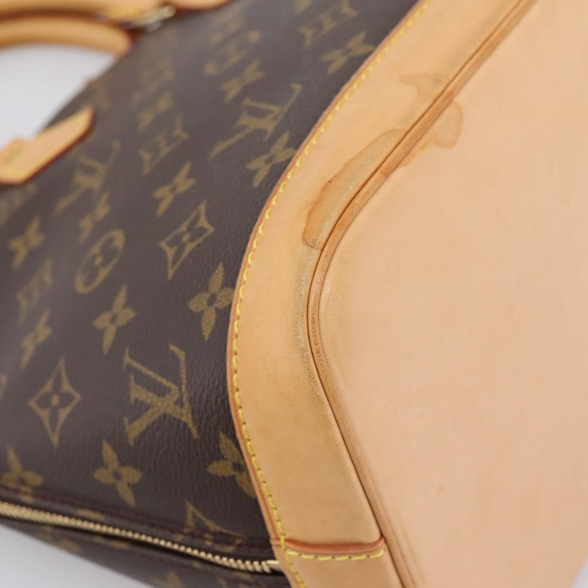 LOUIS VUITTON Monogram Alma Hand Bag M51130 LV Auth 202861V