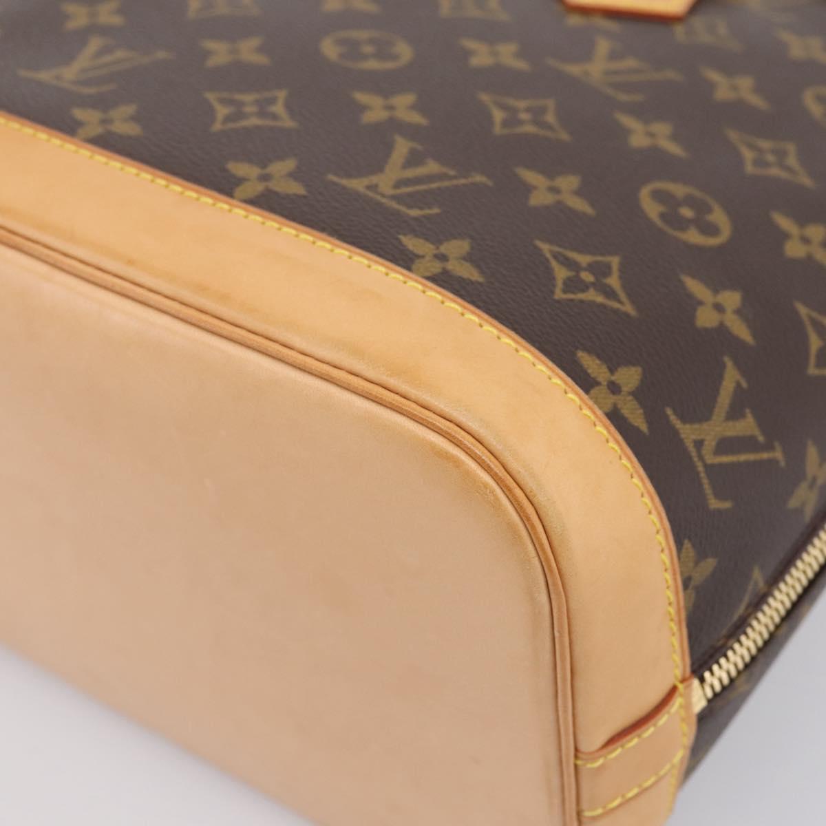 LOUIS VUITTON Monogram Alma Hand Bag M51130 LV Auth 202861V