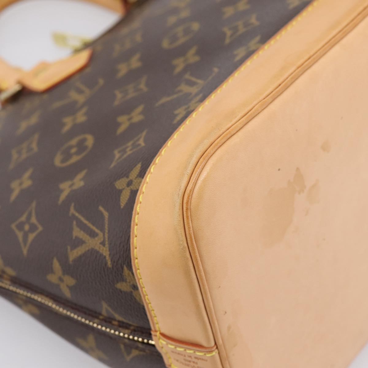 LOUIS VUITTON Monogram Alma Hand Bag M51130 LV Auth 202861V