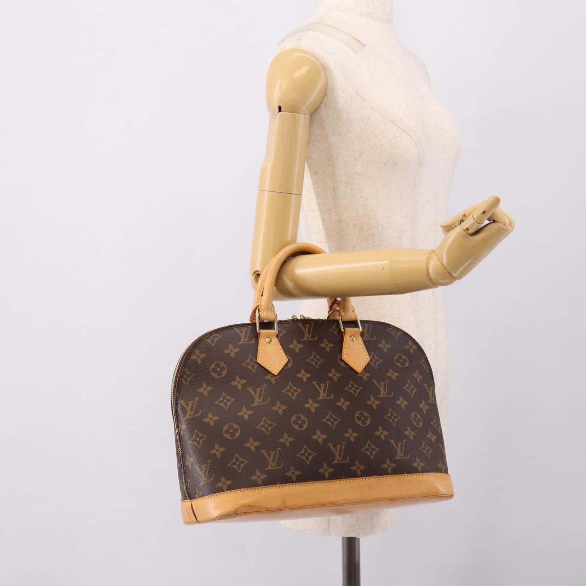 LOUIS VUITTON Monogram Alma Hand Bag M51130 LV Auth 202861V