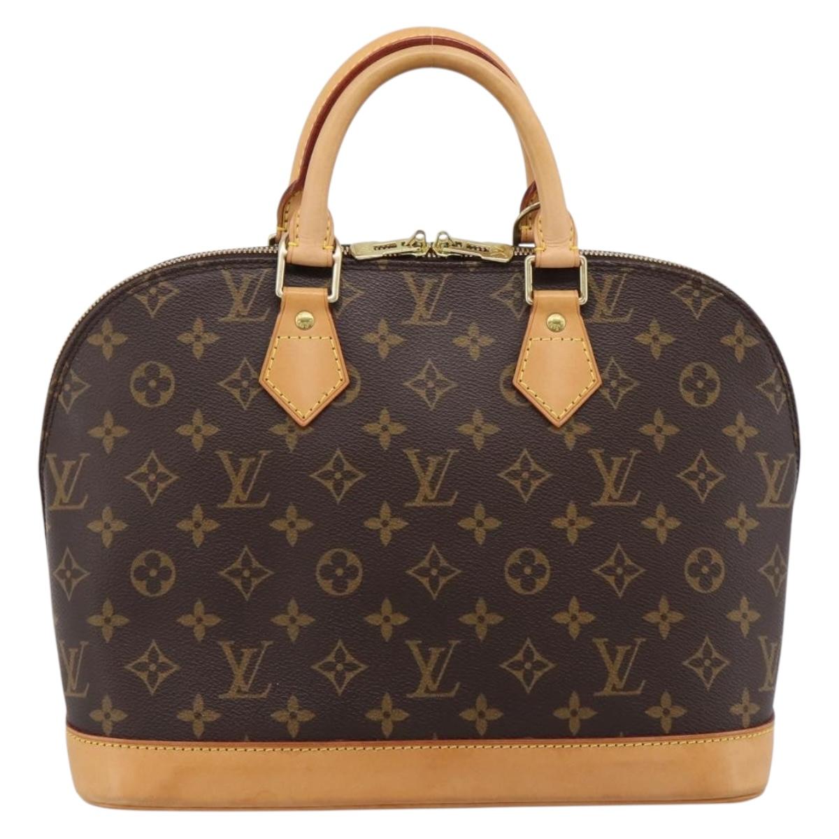 LOUIS VUITTON Monogram Alma Hand Bag M51130 LV Auth 202861V