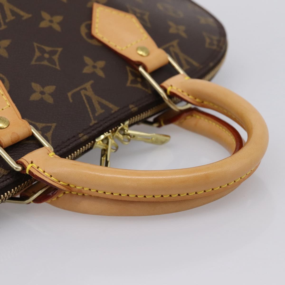 LOUIS VUITTON Monogram Alma Hand Bag M51130 LV Auth 202861V