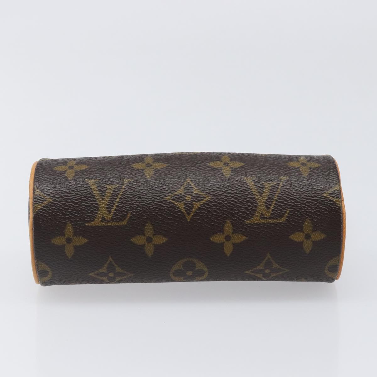 LOUIS VUITTON Monogram Papillon Pouch LV Auth 202862