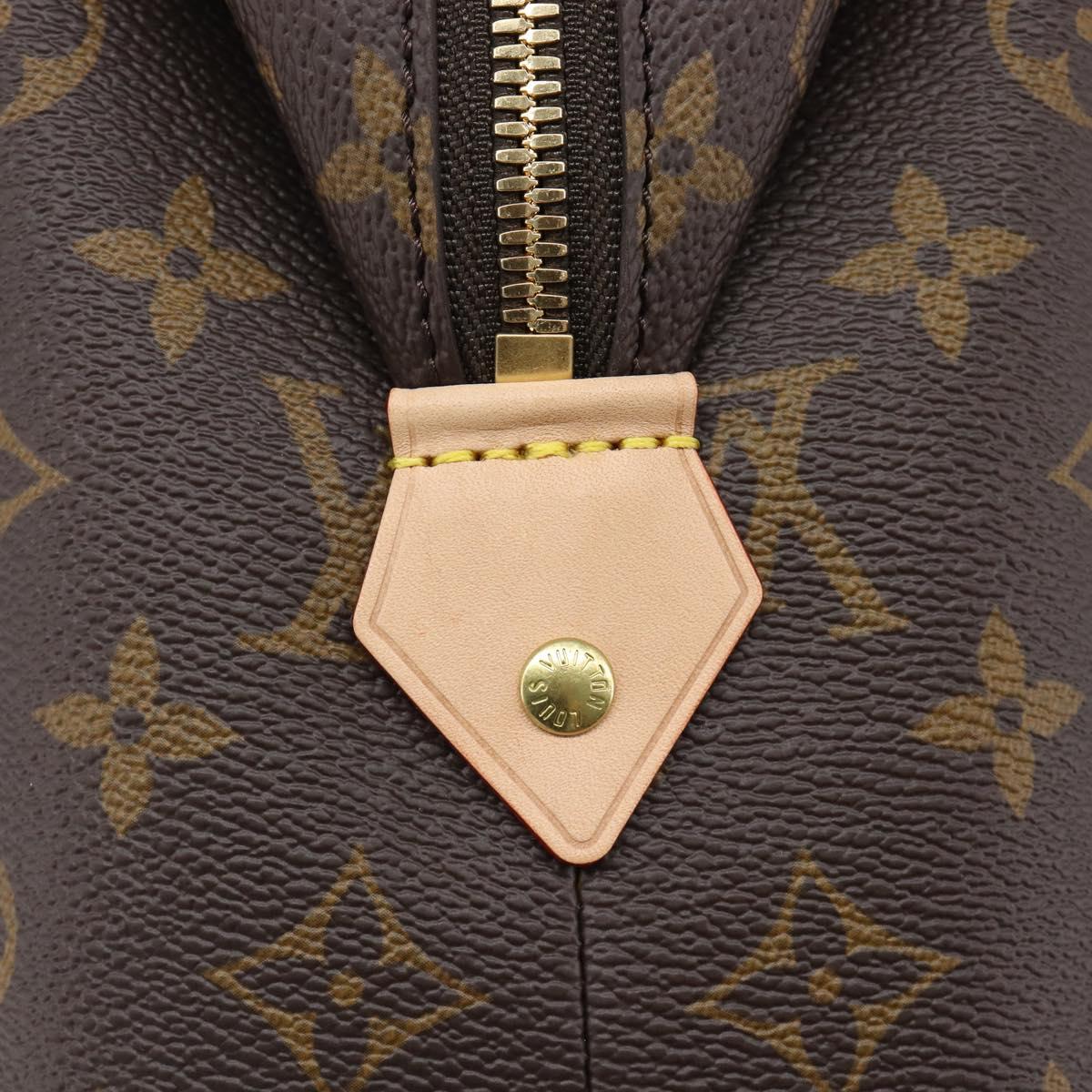 LOUIS VUITTON Monogram Pochette Cosmetic GM Pouch M46458 LV Auth 202865SAM