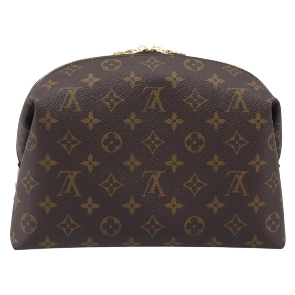 LOUIS VUITTON Monogram Pochette Cosmetic GM Pouch M46458 LV Auth 202865SAM