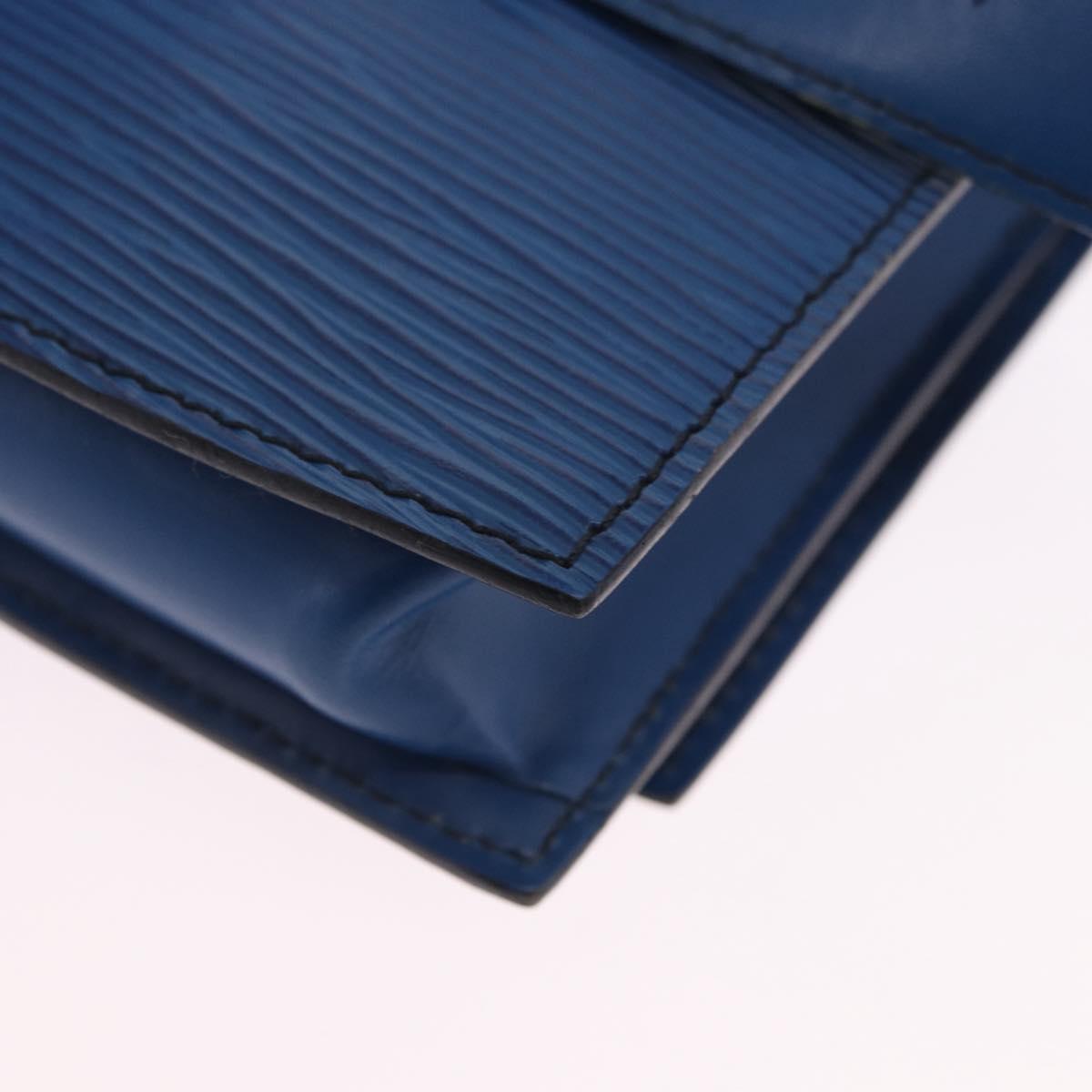 LOUIS VUITTON Epi Ceinture Tilsitt Pochette Waist Bag Blue M52605 Auth 202866A