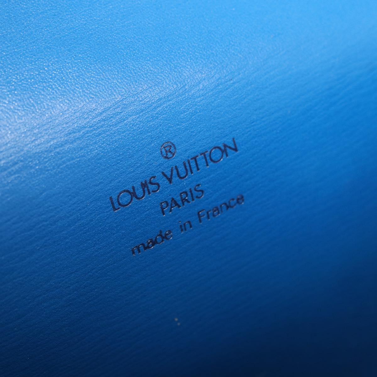LOUIS VUITTON Epi Ceinture Tilsitt Pochette Waist Bag Blue M52605 Auth 202866A