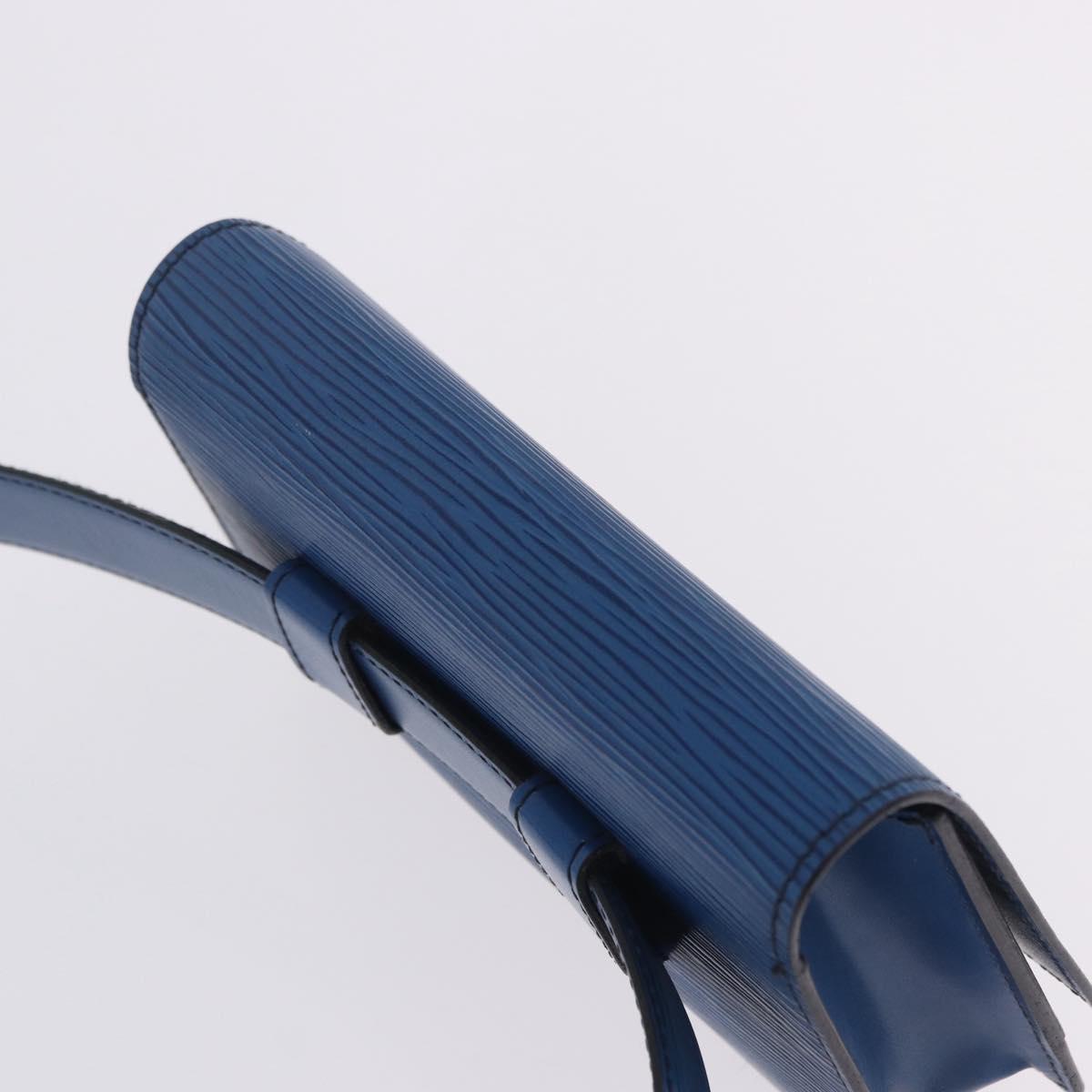 LOUIS VUITTON Epi Ceinture Tilsitt Pochette Waist Bag Blue M52605 Auth 202866A
