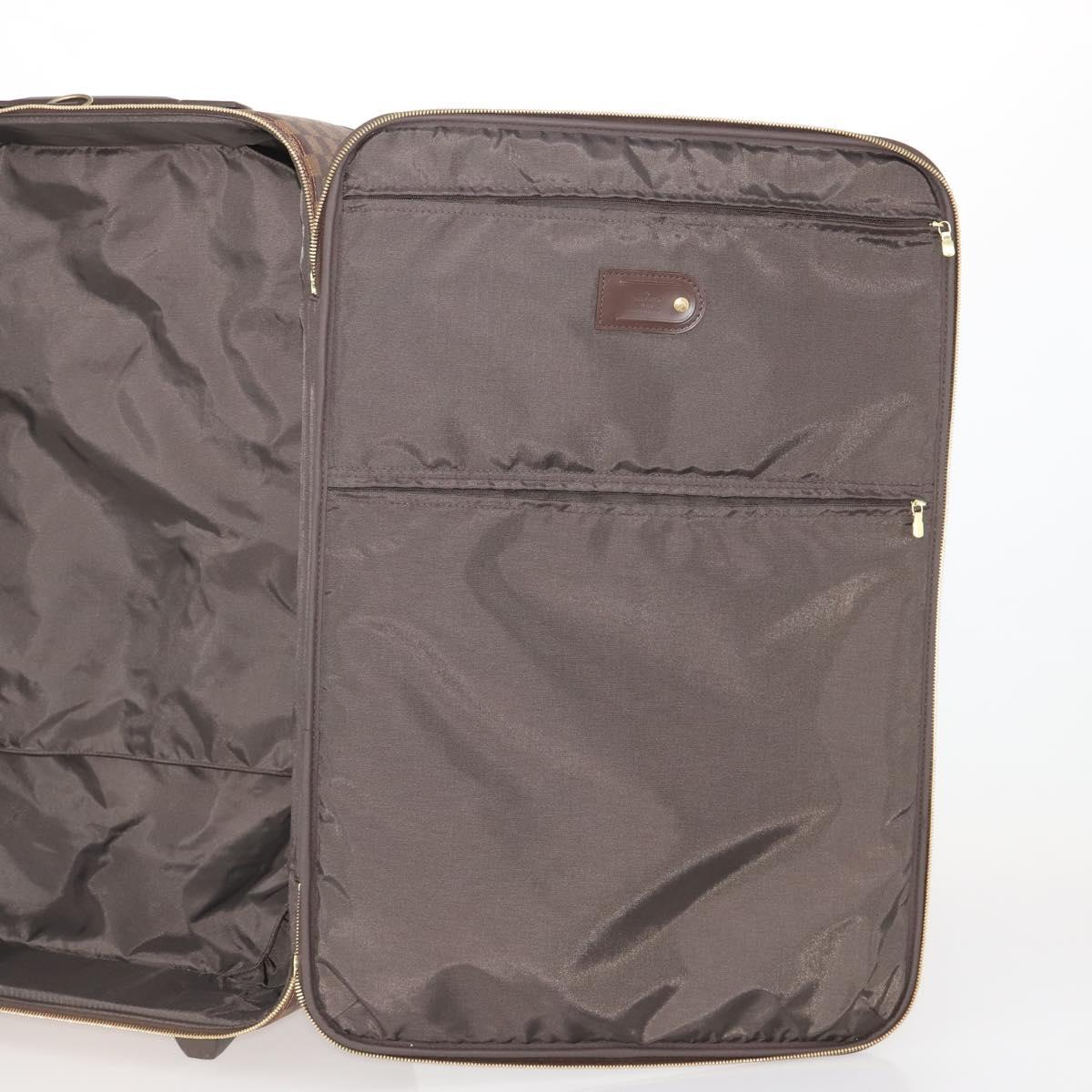 LOUIS VUITTON Damier Ebene Pegas 65 Suitcase N23295 LV Auth 202868