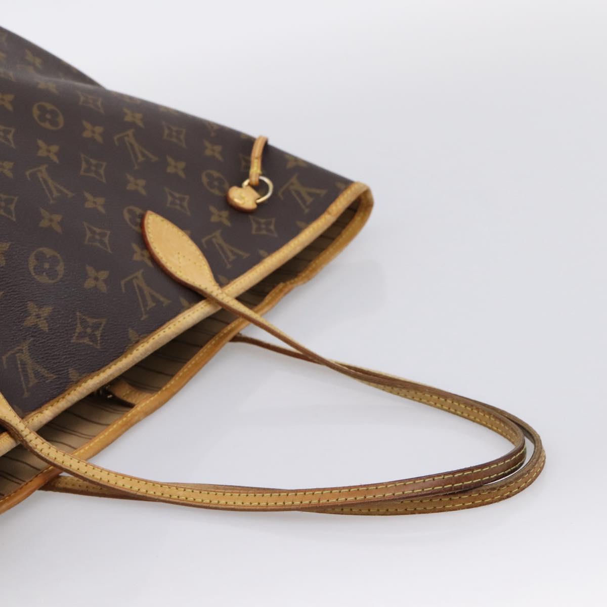 LOUIS VUITTON Monogram Neverfull MM Tote Bag M40156 LV Auth 202876