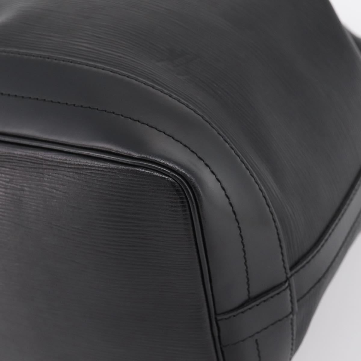 LOUIS VUITTON Epi Noe Shoulder Bag Black M44002 LV Auth 202885A