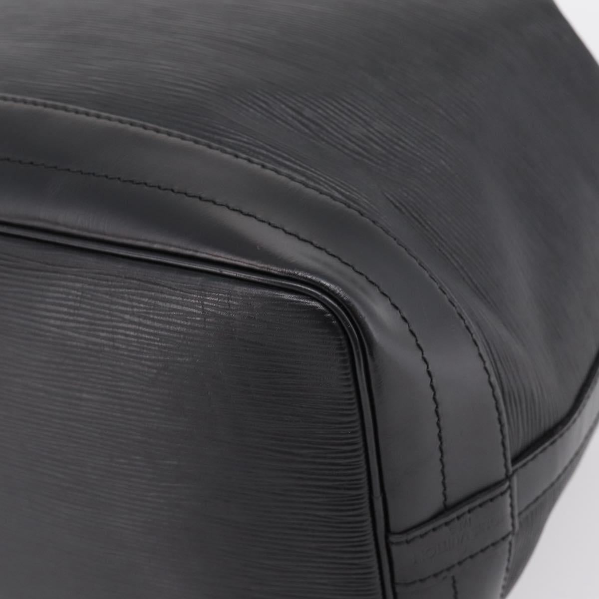 LOUIS VUITTON Epi Noe Shoulder Bag Black M44002 LV Auth 202885A