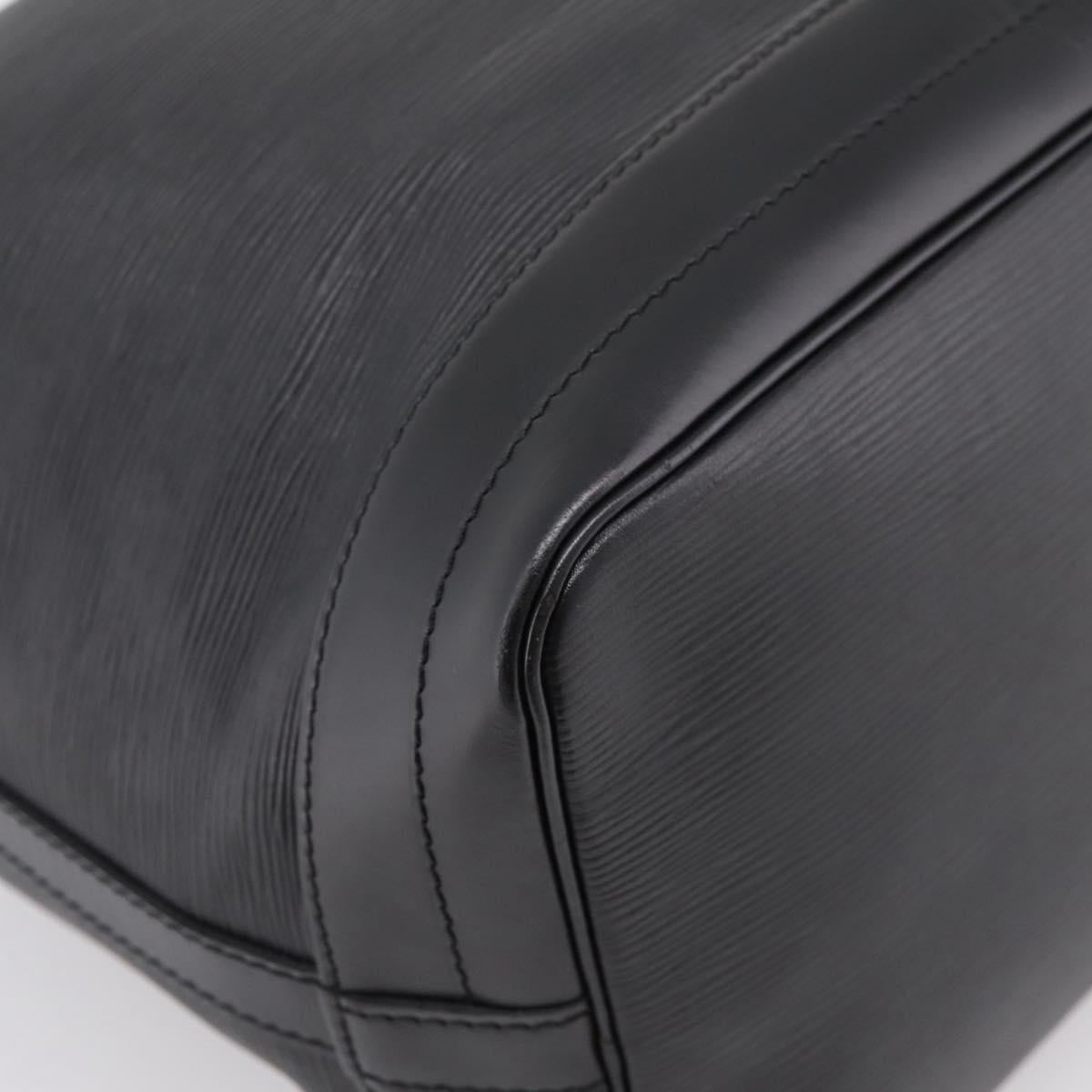 LOUIS VUITTON Epi Noe Shoulder Bag Black M44002 LV Auth 202885A