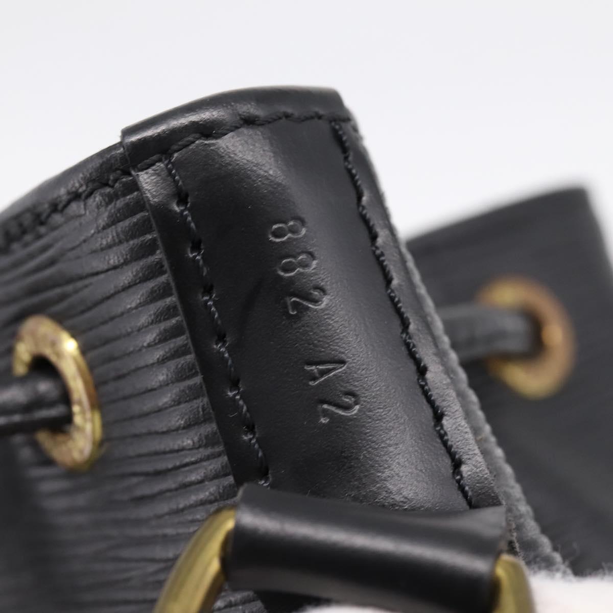 LOUIS VUITTON Epi Noe Shoulder Bag Black M44002 LV Auth 202885A