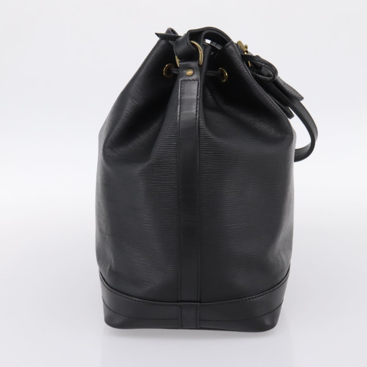 LOUIS VUITTON Epi Noe Shoulder Bag Black M44002 LV Auth 202885A