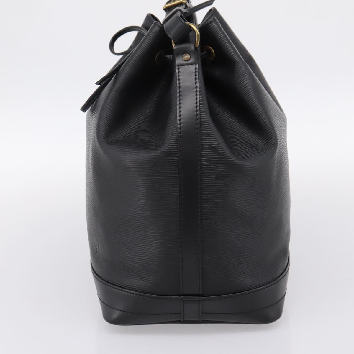 LOUIS VUITTON Epi Noe Shoulder Bag Black M44002 LV Auth 202885A