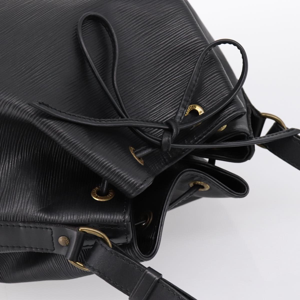 LOUIS VUITTON Epi Noe Shoulder Bag Black M44002 LV Auth 202885A