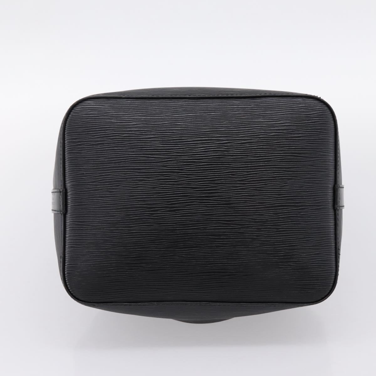 LOUIS VUITTON Epi Petit Noe Shoulder Bag Black M44102 LV Auth 202906A