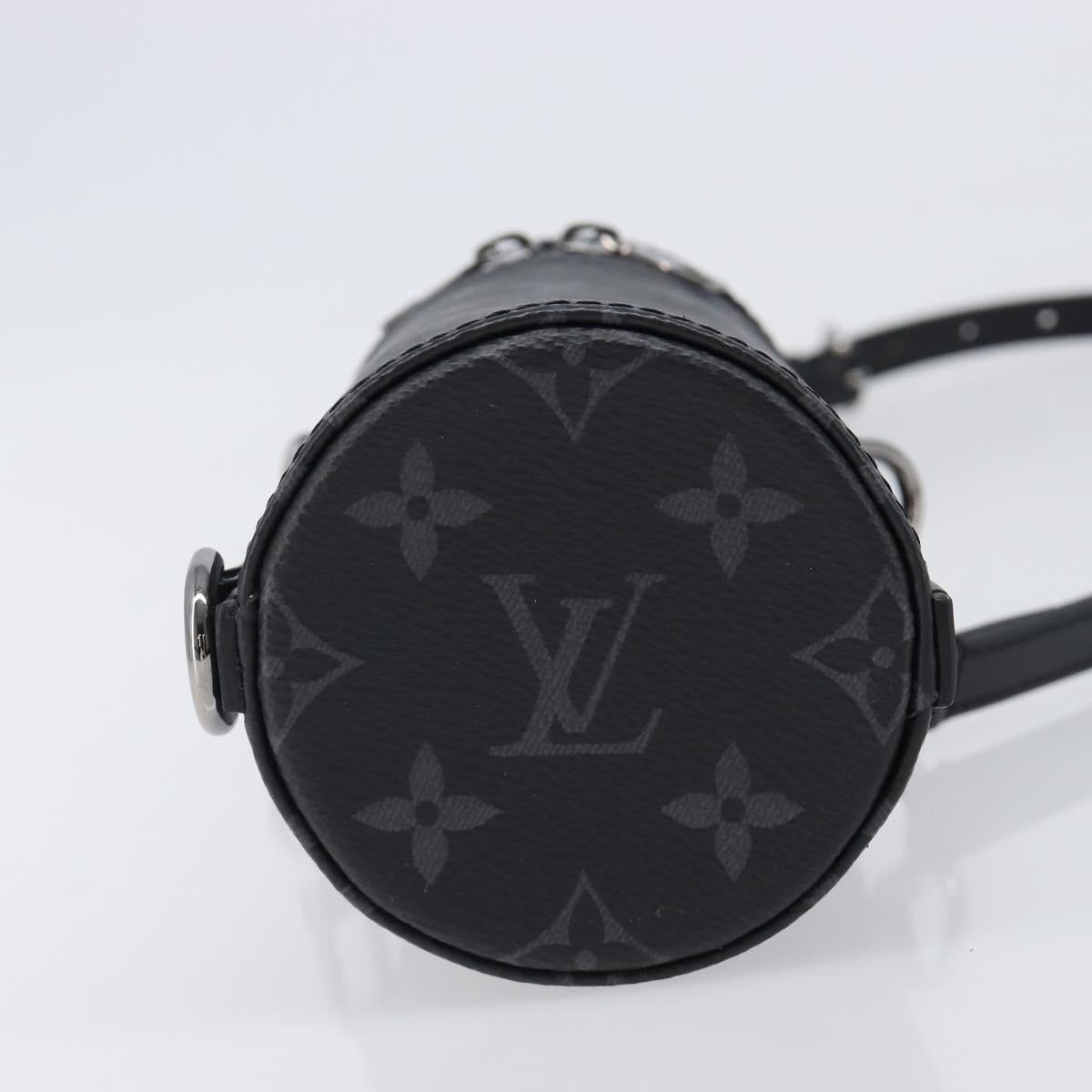 LOUIS VUITTON Eclipse Bottle Holder Porte Boutille GI0398 LV Auth 202908V