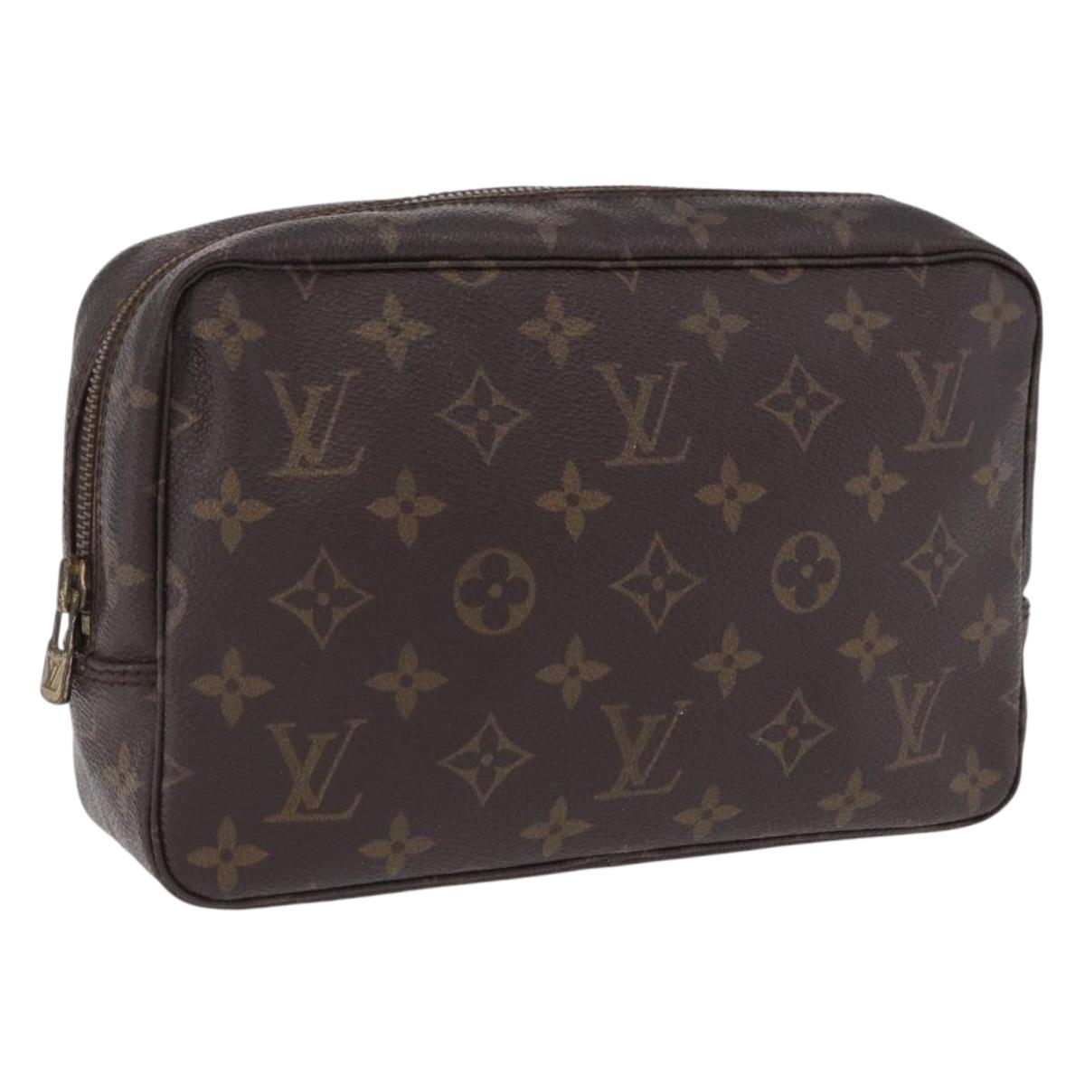LOUIS VUITTON Monogram Trousse Toilette 23 Clutch Bag M47524 LV Auth 202915