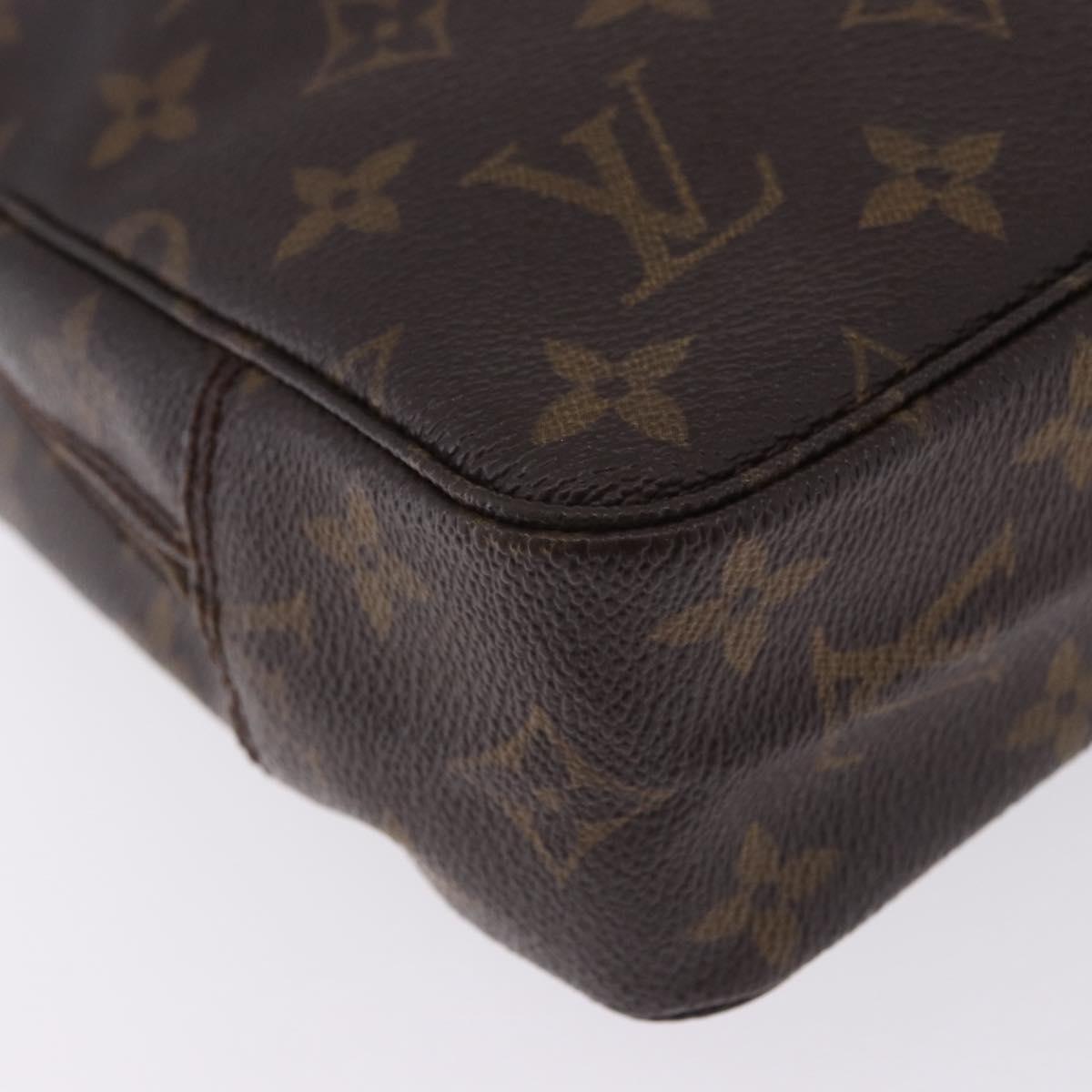 LOUIS VUITTON Monogram Trousse Toilette 23 Clutch Bag M47524 LV Auth 202915