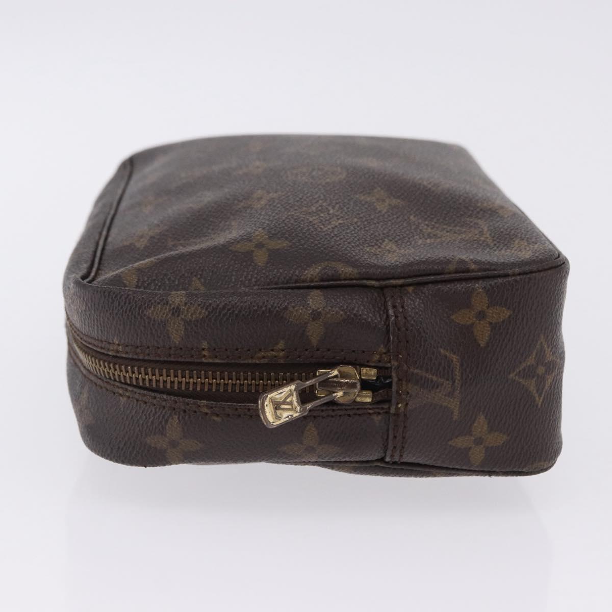LOUIS VUITTON Monogram Trousse Toilette 23 Clutch Bag M47524 LV Auth 202915