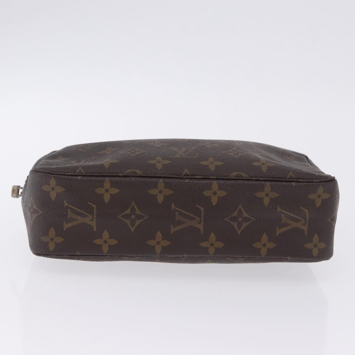 LOUIS VUITTON Monogram Trousse Toilette 23 Clutch Bag M47524 LV Auth 202915