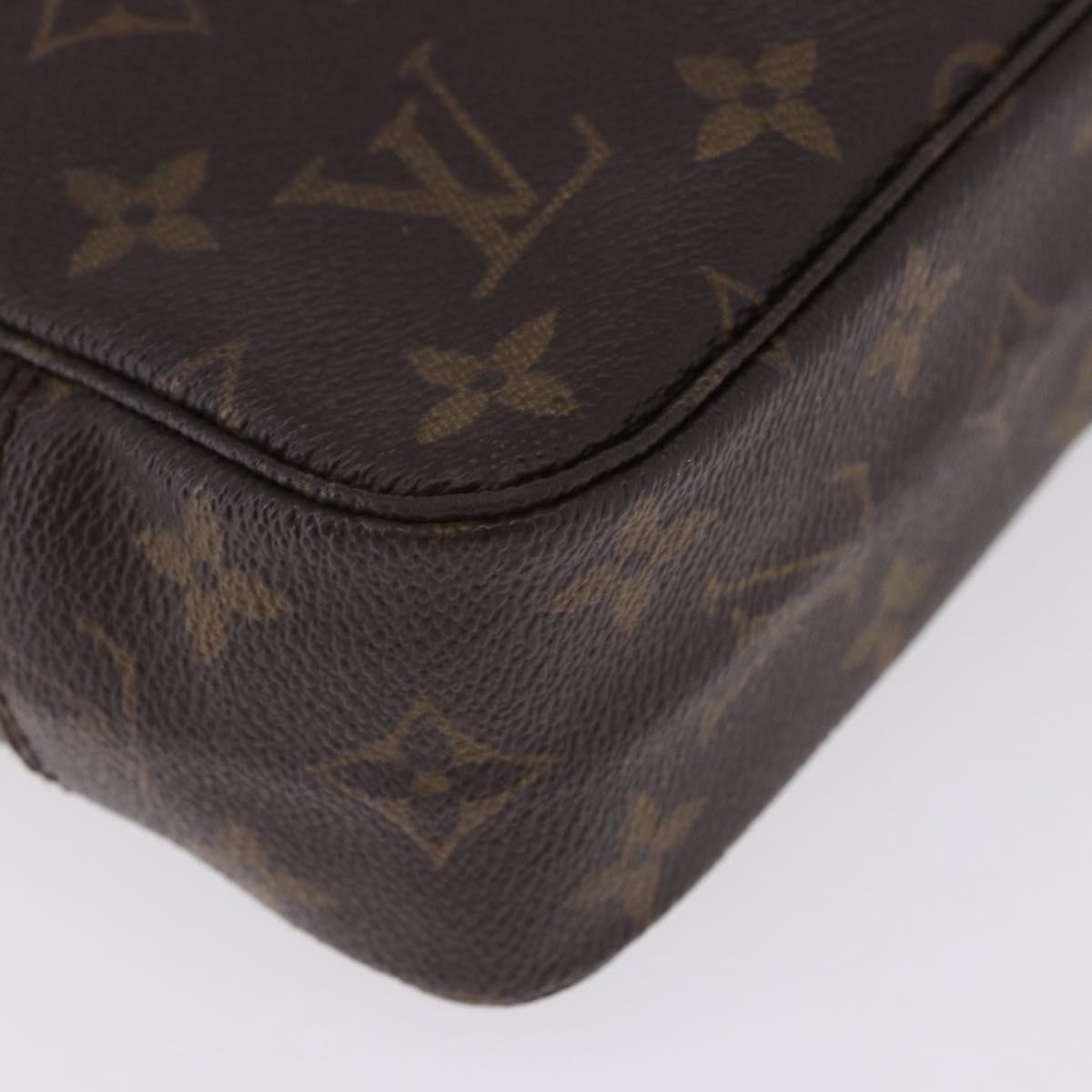 LOUIS VUITTON Monogram Trousse Toilette 23 Clutch Bag M47524 LV Auth 202915