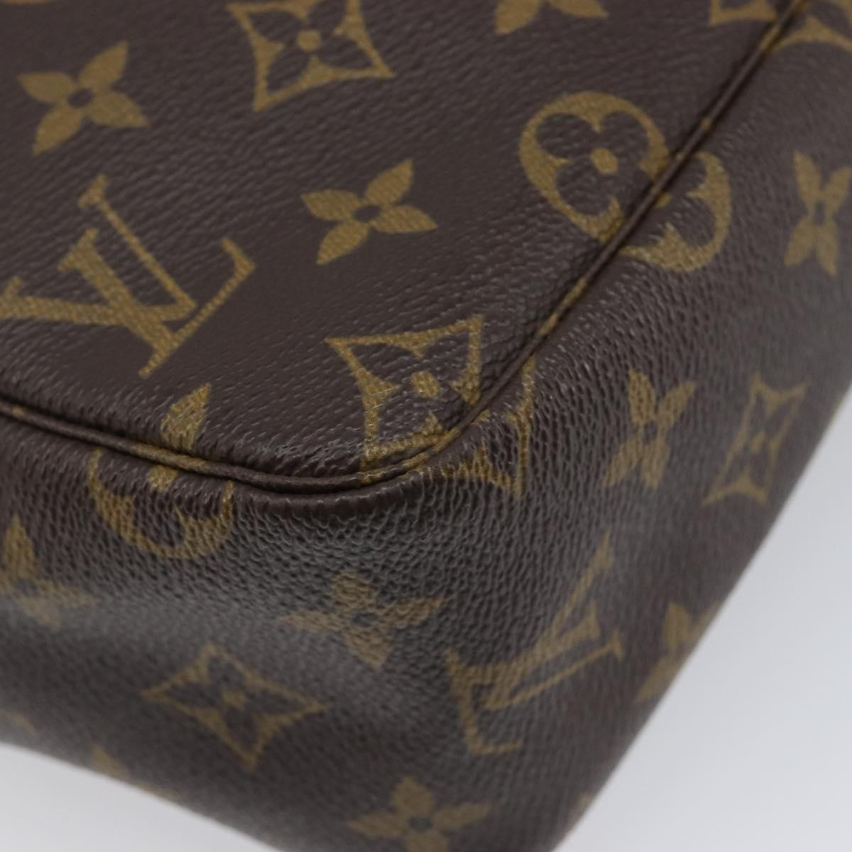 LOUIS VUITTON Monogram Trousse Toilette 28 Clutch Bag M47522 LV Auth 202916A