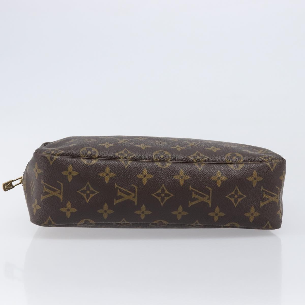 LOUIS VUITTON Monogram Trousse Toilette 28 Clutch Bag M47522 LV Auth 202916A