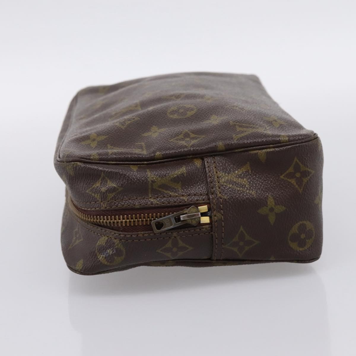 LOUIS VUITTON Monogram Trousse Toilette 28 Clutch Bag M47522 LV Auth 202917