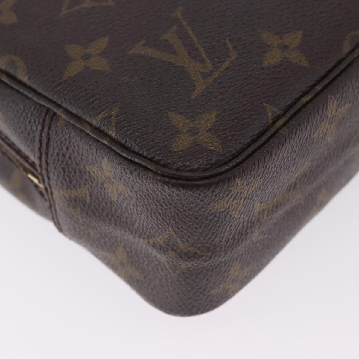LOUIS VUITTON Monogram Trousse Toilette 23 Clutch Bag M47524 LV Auth 202923