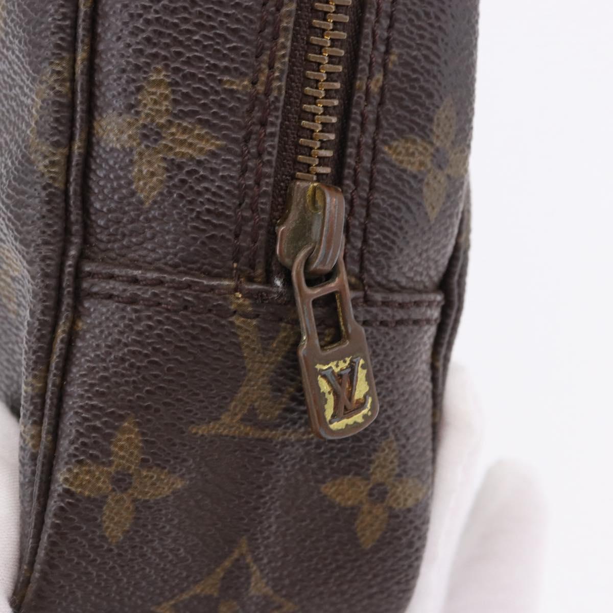 LOUIS VUITTON Monogram Trousse Toilette 23 Clutch Bag M47524 LV Auth 202923