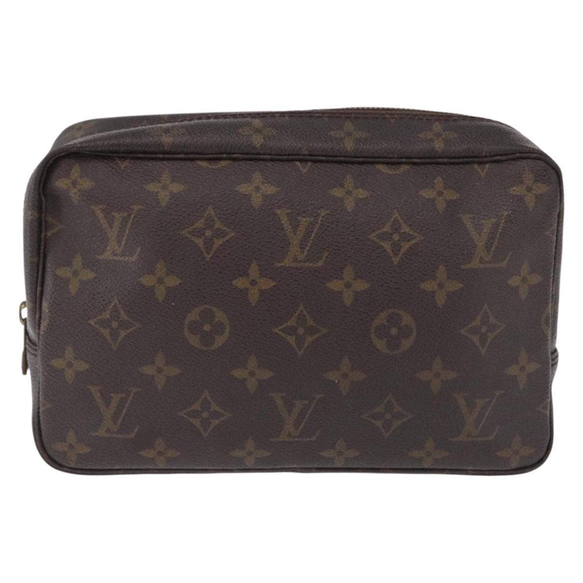 LOUIS VUITTON Monogram Trousse Toilette 23 Clutch Bag M47524 LV Auth 202923