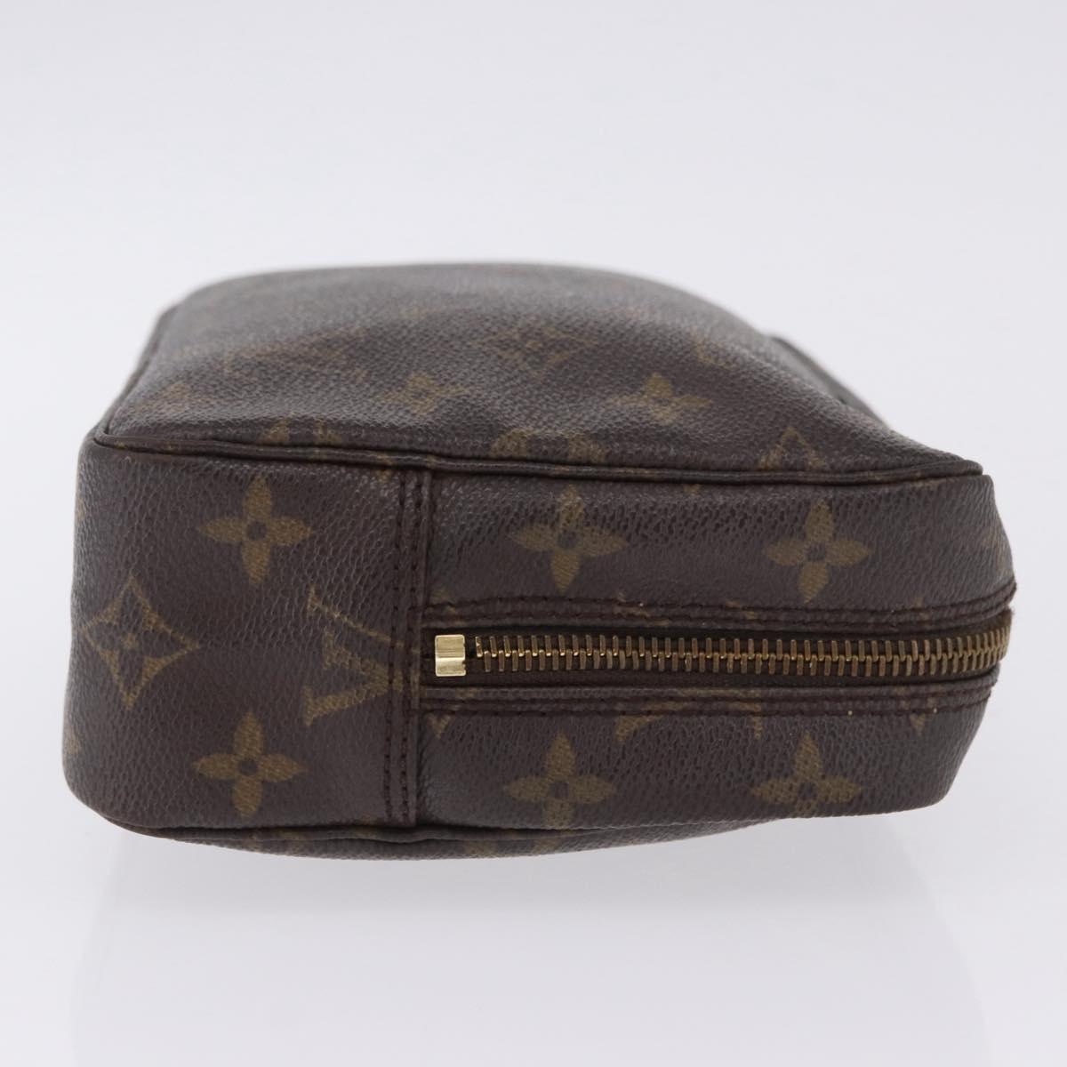 LOUIS VUITTON Monogram Trousse Toilette 23 Clutch Bag M47524 LV Auth 202923