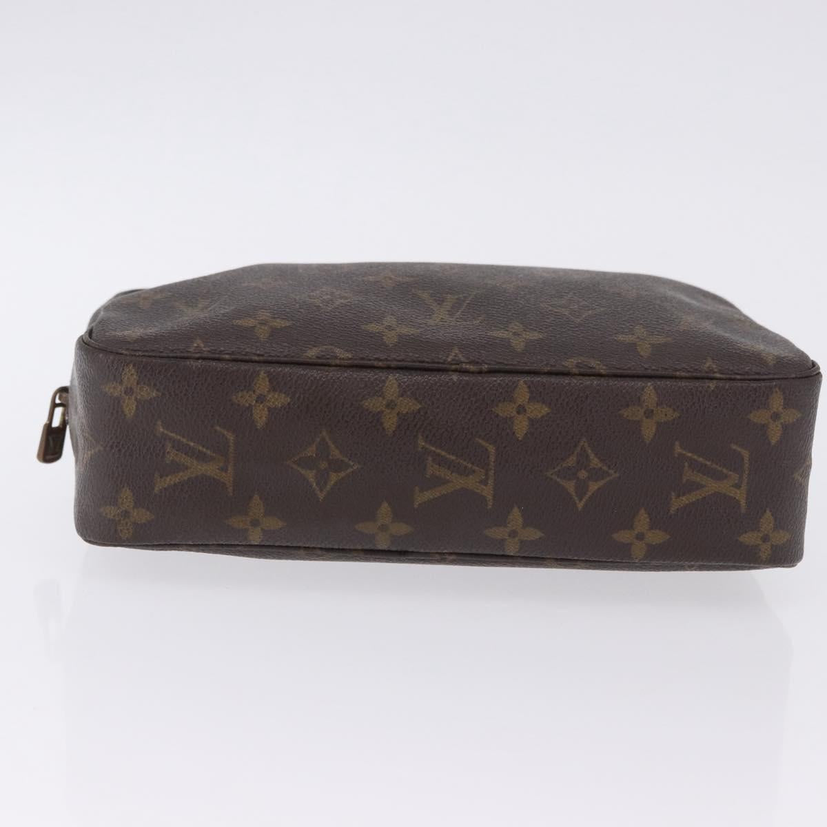 LOUIS VUITTON Monogram Trousse Toilette 23 Clutch Bag M47524 LV Auth 202923