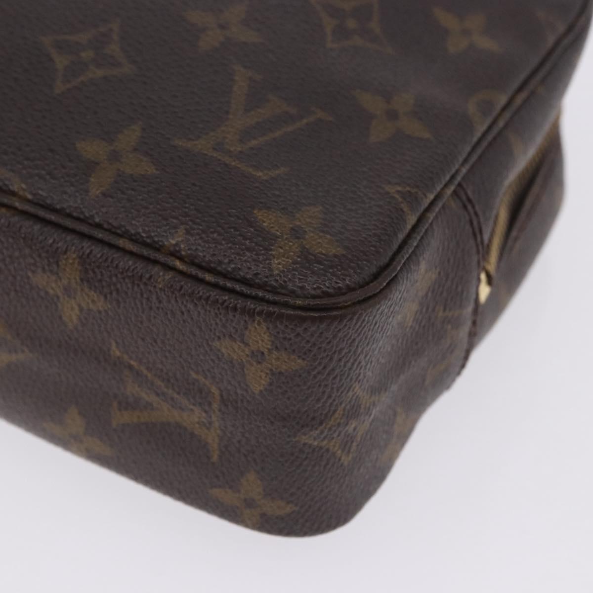 LOUIS VUITTON Monogram Trousse Toilette 23 Clutch Bag M47524 LV Auth 202923