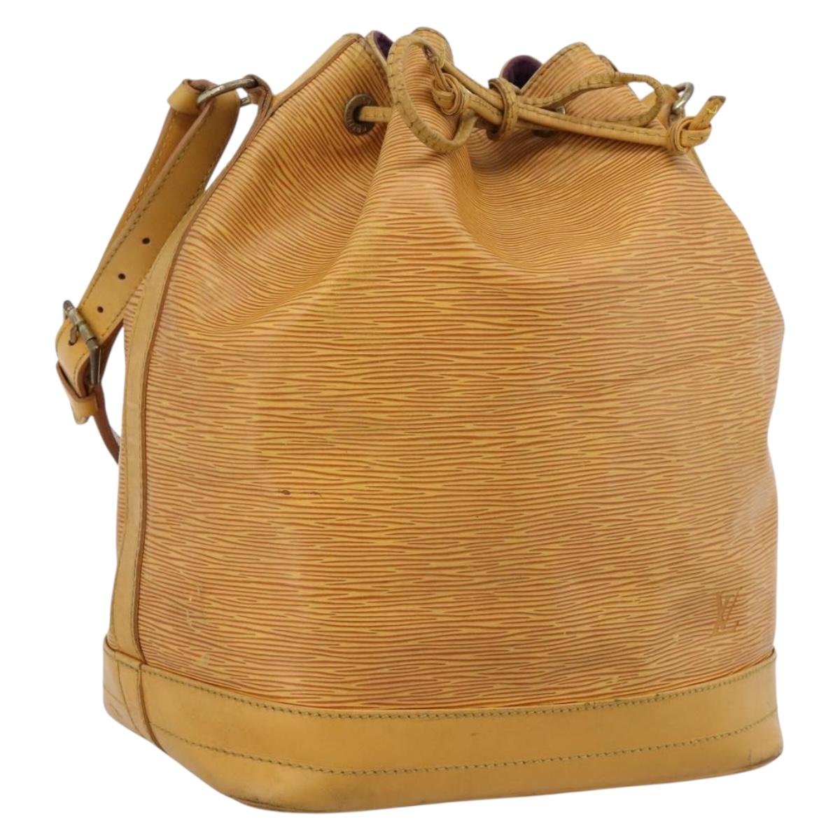 LOUIS VUITTON Epi Noe Shoulder Bag Tassili Yellow M44009 LV Auth 202931
