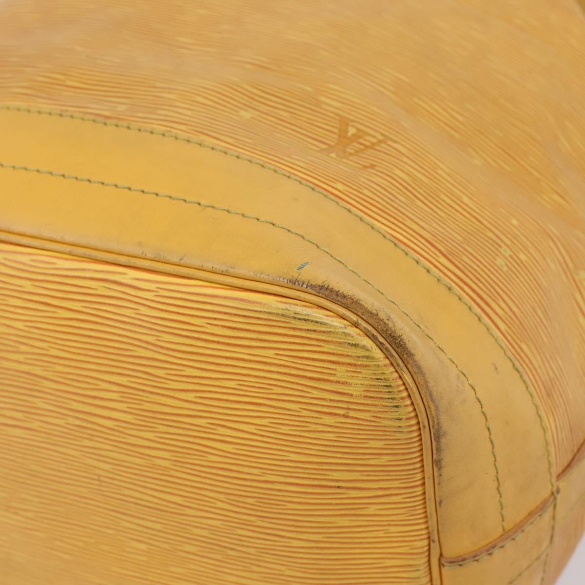 LOUIS VUITTON Epi Noe Shoulder Bag Tassili Yellow M44009 LV Auth 202931