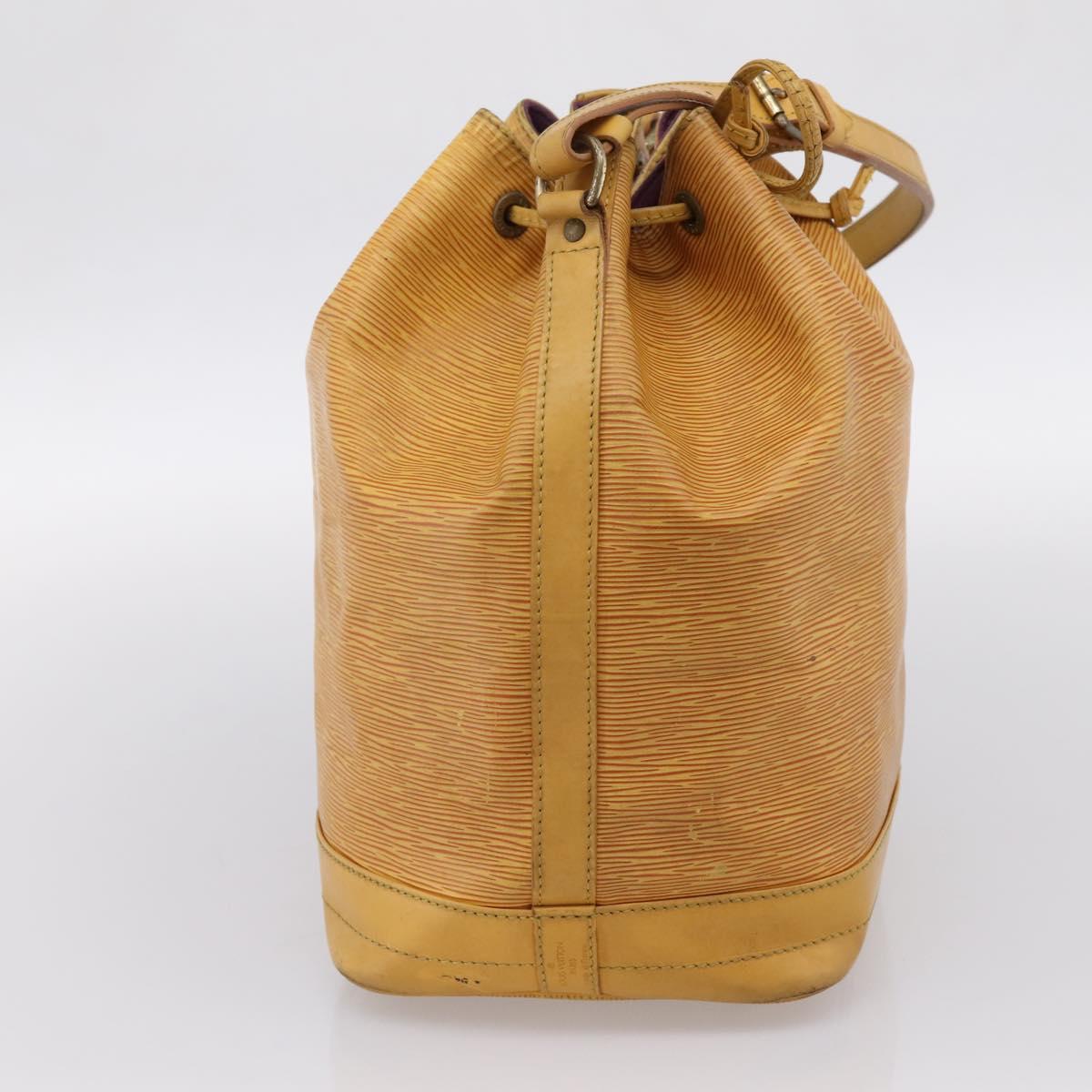 LOUIS VUITTON Epi Noe Shoulder Bag Tassili Yellow M44009 LV Auth 202931